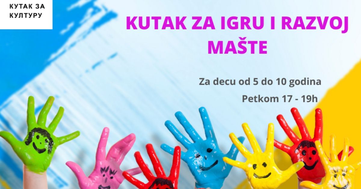 NVS – Volontiraj @Kutak za igru i razvoj mašte