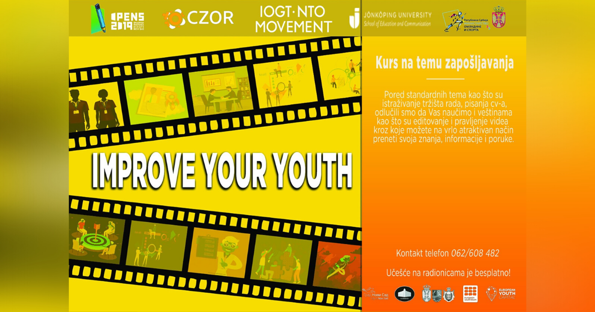 Kurs IMPROVE YOUR YOUTH!!!