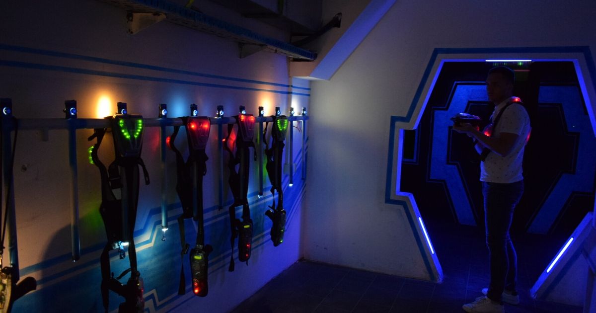 Odvedi ekipu na Laser Tag!