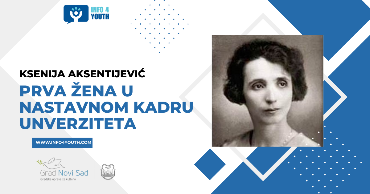 Ksenija Atanasijević – prva žena u nastavnom kadru unverziteta