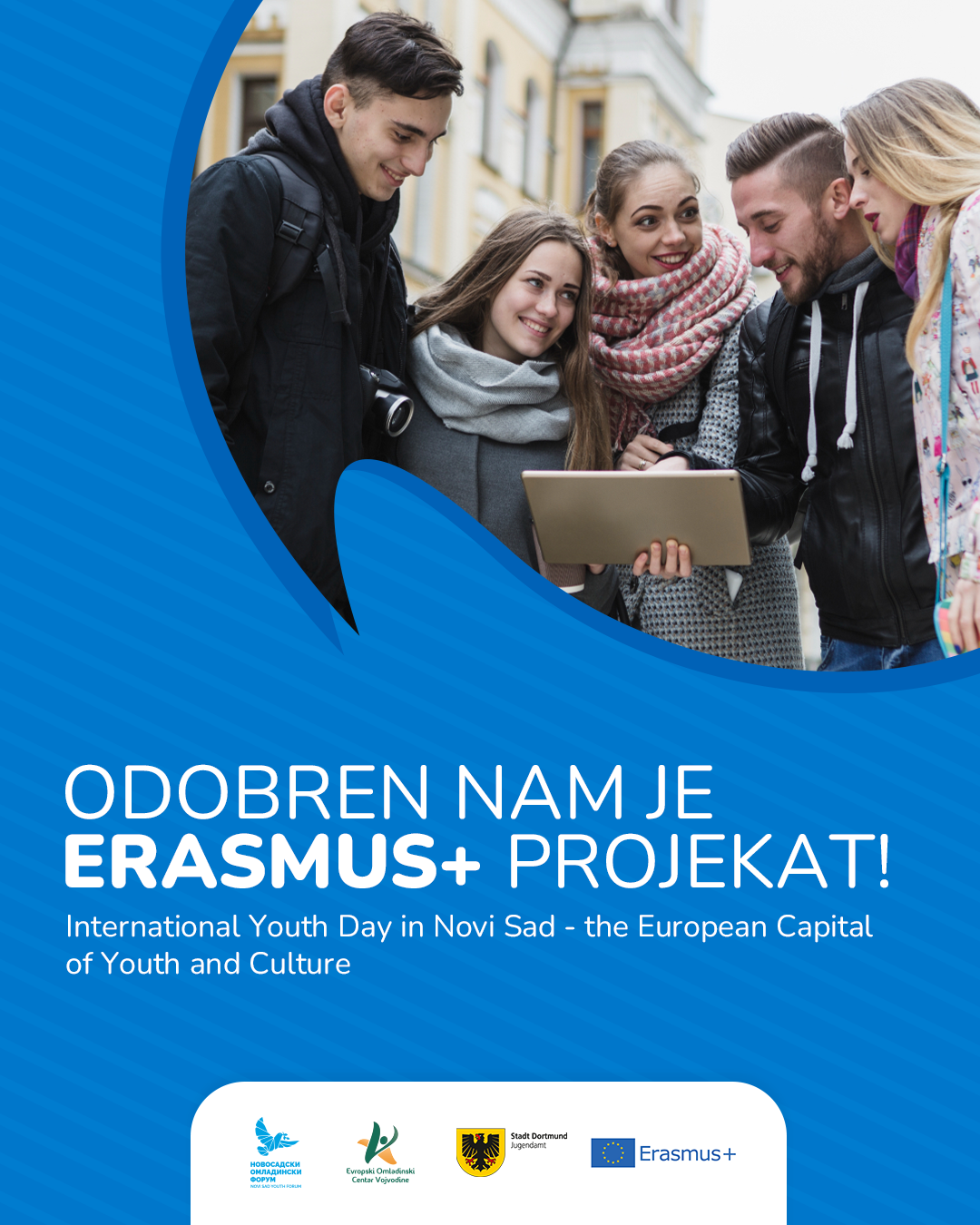 ODOBREN NAM JE ERASMUS+ PROJEKAT!